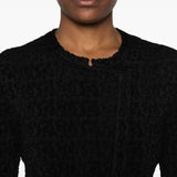 Emporio Armani Black Concealed Fastening Jacket