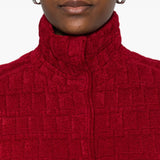 Emporio Armani Red High Neck Jacket