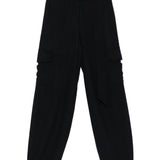 Emporio Armani Midnight Blue Buckled Trousers