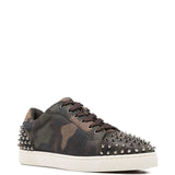 Christian Louboutin Sneakers Brown Camouflage Studs