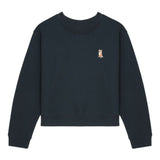 Maison Kitsuné Fox-embroidered sweatshirt