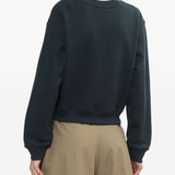 Maison Kitsuné Fox-embroidered sweatshirt