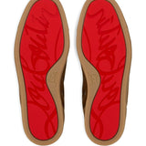 Christian Louboutin Reddish Brown Sneakers Lacing Up