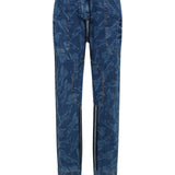 Dsquared2 Indigo Front Button Jeans With Drawstring