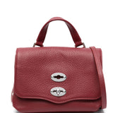 Zanellato Red Postina Handbag Foldover Detachable Strap