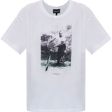 Emporio Armani White Logo T Shirt