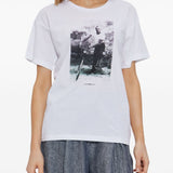 Emporio Armani White Logo T Shirt