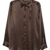 Emporio Armani Shirts Brown
