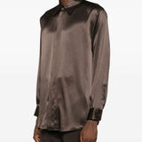 Emporio Armani Shirts Brown