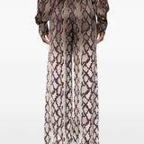 Stella McCartney Ivory Patterned Loungewear Trousers