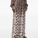 Stella McCartney Ivory Patterned Loungewear Trousers