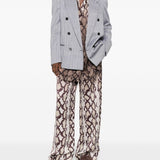 Stella McCartney Ivory Patterned Loungewear Trousers