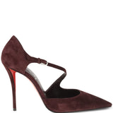 Christian Louboutin Bordeaux Pointed Toe Stiletto Pumps