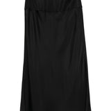 Emporio Armani Black Panelled Pleated Skirt