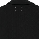 Maison Margiela Four stitch-logo quilted coat