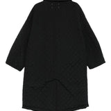 Maison Margiela Four stitch-logo quilted coat
