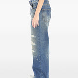 Dolce Gabbana Blue Distressed Jeans