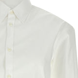 Dsquared2 Extraordinary White Shirt With Logo Print