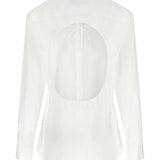 Dsquared2 Extraordinary White Shirt With Logo Print