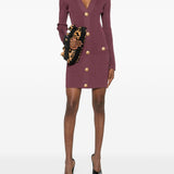 Balmain Dresses Purple