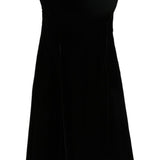 Emporio Armani Black Strapless Mini Dress