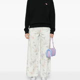 Maison Kitsuné Baby Fox patch cardigan