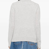 Maison Kitsuné Light Grey Fox Cardigan
