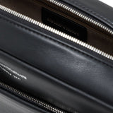Emporio Armani Black Messenger Bag External Pocket