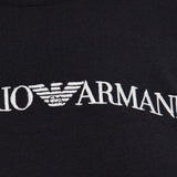 Emporio Armani Black Long Sleeve Embroidered Underwear