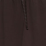 Emporio Armani Brown Drawstring Elastic Waistband Trousers