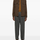 Jacob Cohen Brownstone Shirt Jacket Button Frontline