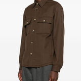Jacob Cohen Brownstone Shirt Jacket Button Frontline