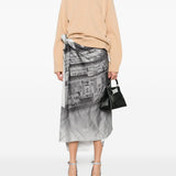 Maison Margiela Beige Extrafine Crewneck Sweater