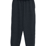 Emporio Armani Blue Elasticated Waistband Trousers Loungewear