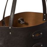 Zanellato Espresso Brown Twist Lock Handbag
