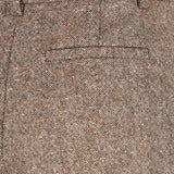 Valentino Beige Wide Leg Trousers Concealed Fastening