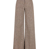 Valentino Beige Belt Loops Trousers