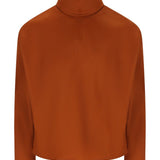 Saint Laurent Brown Sumptuously Textured Sweaters