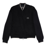 Emporio Armani Midnight Blue Bomber Jacket ZipFront