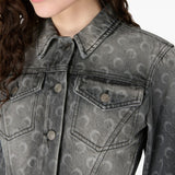 Marine Serre Dark Grey Moon Jacket