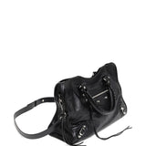 Balenciaga Black City Handbag