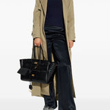 Balenciaga Beige Double Breasted Trench Coat