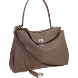 Balenciaga Dove Grey Curved Topline Bag