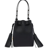 Valentino Garavani Black Alluring Tassel Shoulder Bag