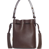 Valentino Garavani Dark Coffee Drawstring Bag