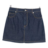 Maison Kitsuné Ultramarine Button Fly Skirt