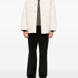 Ami Paris Coats Beige