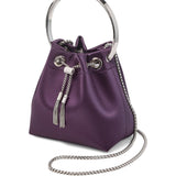 Jimmy Choo Bordeaux Top Handle Bag