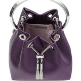 Jimmy Choo Bordeaux Top Handle Bag