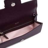 Jimmy Choo Bordeaux Crystal Chain Bag